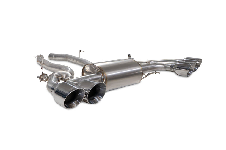 BMW X3 M Half System Exhaust - Scorpion Red Power