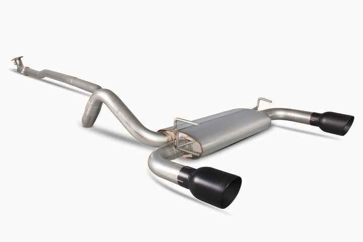 Abarth 500/595 1.4 (IHI/Garrett Turbo) Cat-back Exhaust - Scorpion Red Power