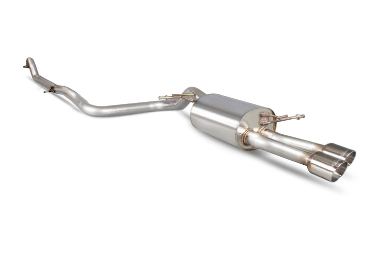 Ford Fiesta Ecoboost 1.0T Cat-back Exhaust (Zetec S Rear Valance Required) - Scorpion Red Power