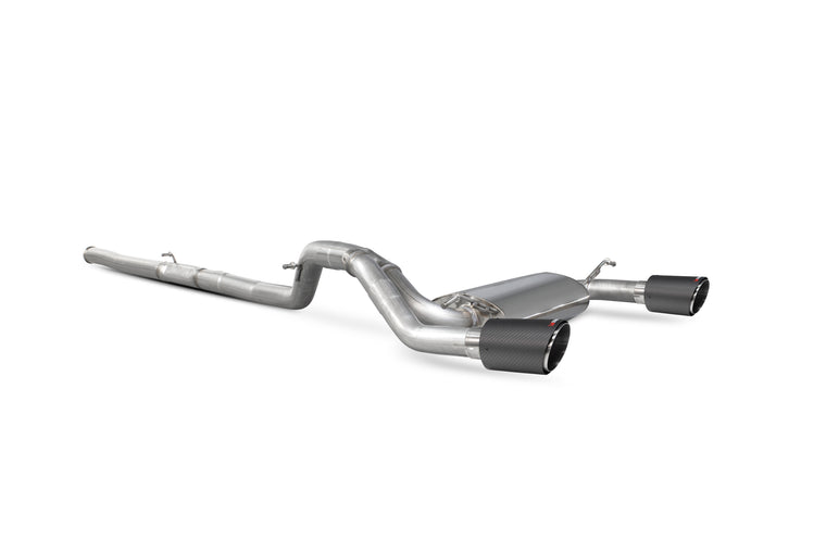 Ford Focus MK3 RS Non-GPF Model Non-Valved Cat-back Exhaust - Scorpion Red Power