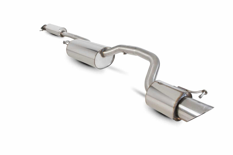 Ford Focus ST170 Hatch Resonated Cat-back Exhaust - Scorpion Red Power