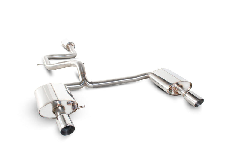 Ford Mondeo Turbo Hatchback Cat-back Exhaust - Scorpion Red Power