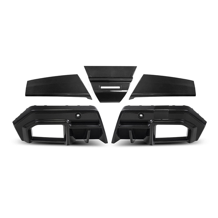 SQ-B Style Pre-Preg Carbon Fibre Rear Diffuser for BMW G90 G99 M5 2025-Present