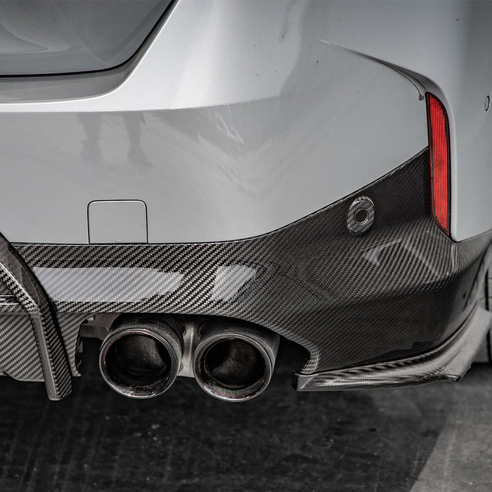 OEM Style Pre-Preg Carbon Fibre Side Diffuser for BMW 2 Series G42 Coupe 21-Present