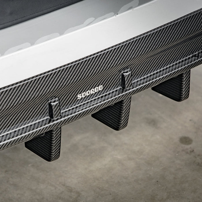 SQ Style Pre-Preg Carbon Fibre Rear Diffuser for BMW G16 8 Series 20-Present
