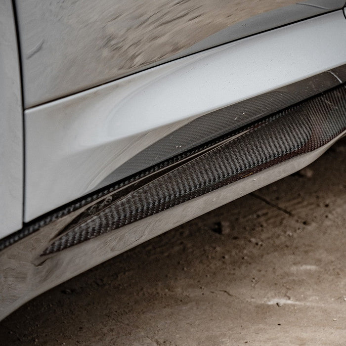 SQ Style Pre-Preg Carbon Fibre Side Skirts for BMW F97 X3M F98 X4M LCI 22-26