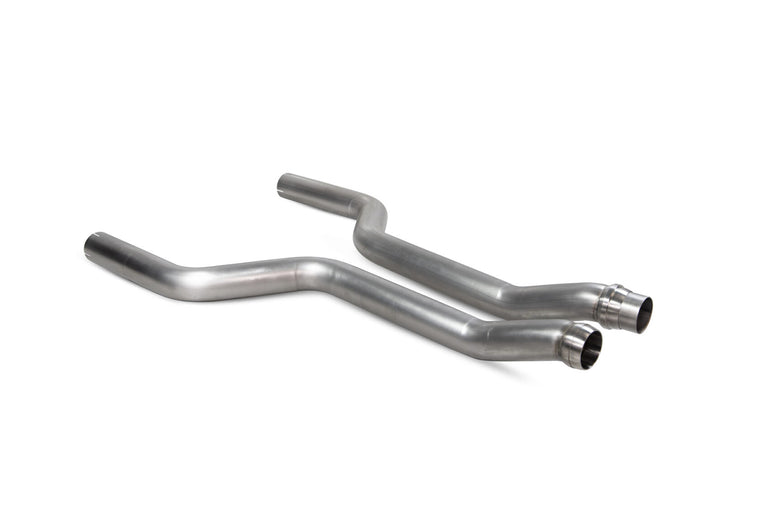 Mercedes-Benz C63 AMG W204 Downpipe - Scorpion Red Power