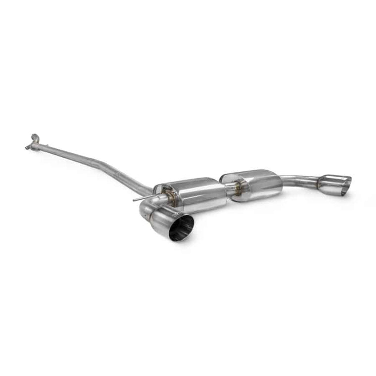 Mini Cooper S All4 Cat-back Exhaust - Scorpion Red Power