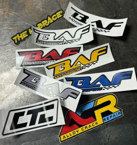FULL RANGE BAF STICKER PACK — BAF Motorsport