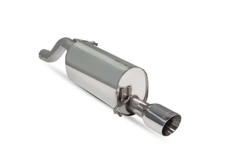 Vauxhall Corsa E 1.4 Turbo Rear Silencer - Scorpion Red Power