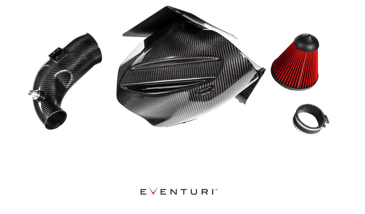 EVENTURI TOYOTA SUPRA INTAKE SYSTEM IN BLACK CARBON FIBRE (A90)