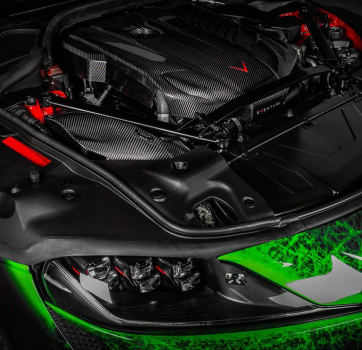 EVENTURI TOYOTA SUPRA INTAKE SYSTEM IN BLACK CARBON FIBRE (A90)