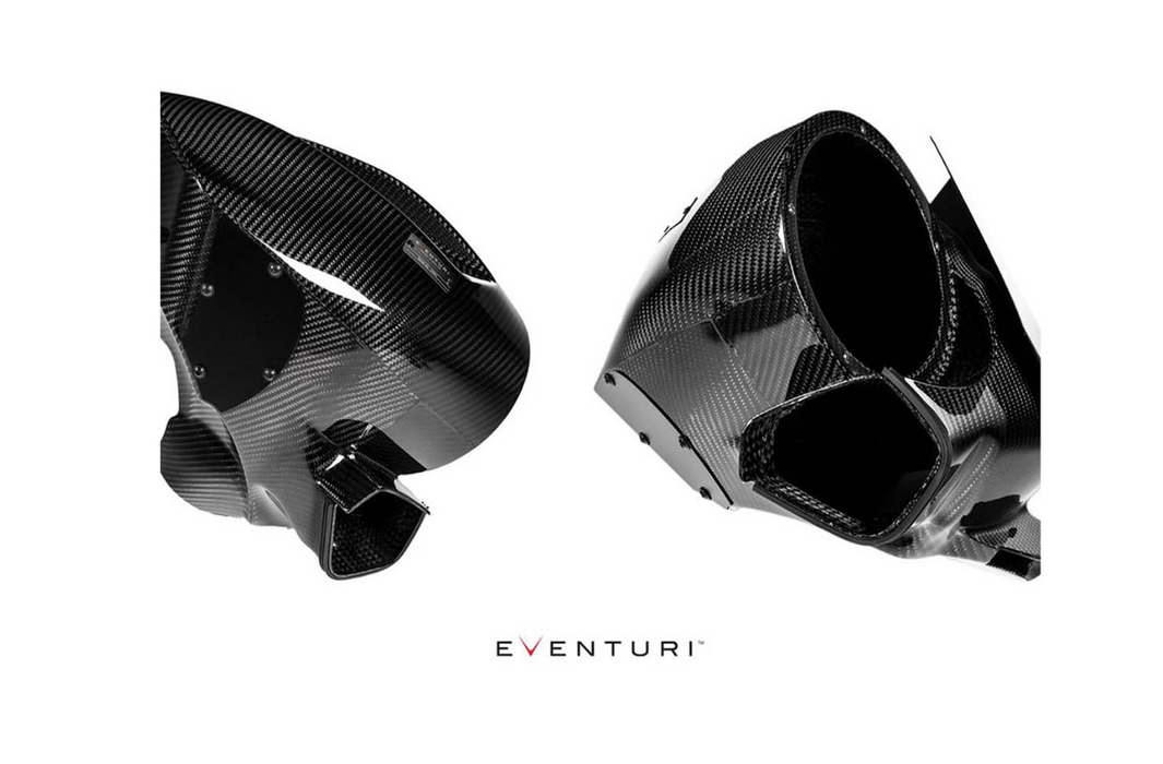 EVENTURI TOYOTA SUPRA INTAKE SYSTEM IN BLACK CARBON FIBRE (A90)