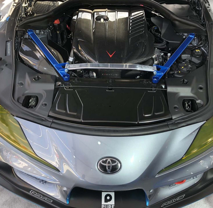 EVENTURI TOYOTA SUPRA INTAKE SYSTEM IN BLACK CARBON FIBRE (A90)