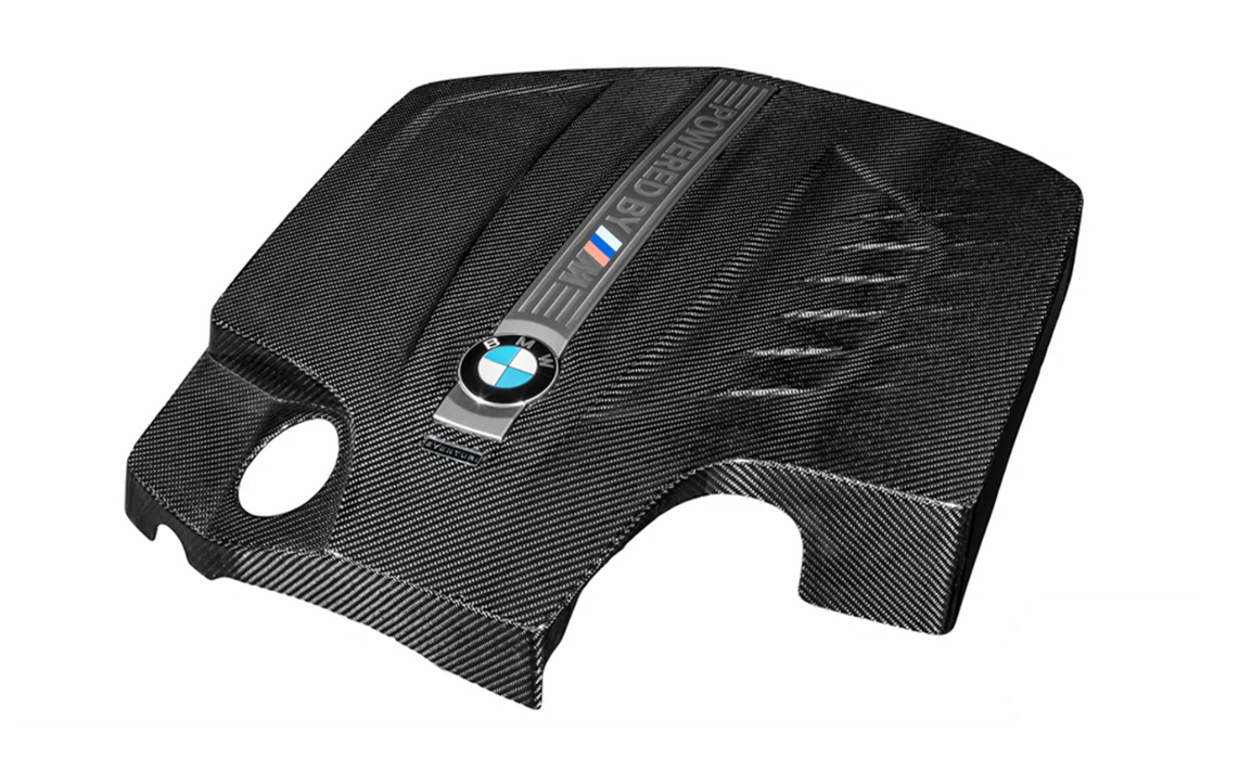 EVENTURI BMW F87 M2 N55 GLOSS CARBON FIBRE ENGINE COVER