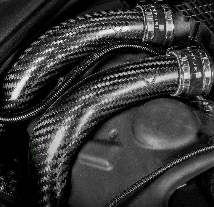 EVENTURI BMW S55 CHARGE PIPES IN CARBON FIBRE (F80 M3, F82 M4 & F87 M2 COMPETITION)