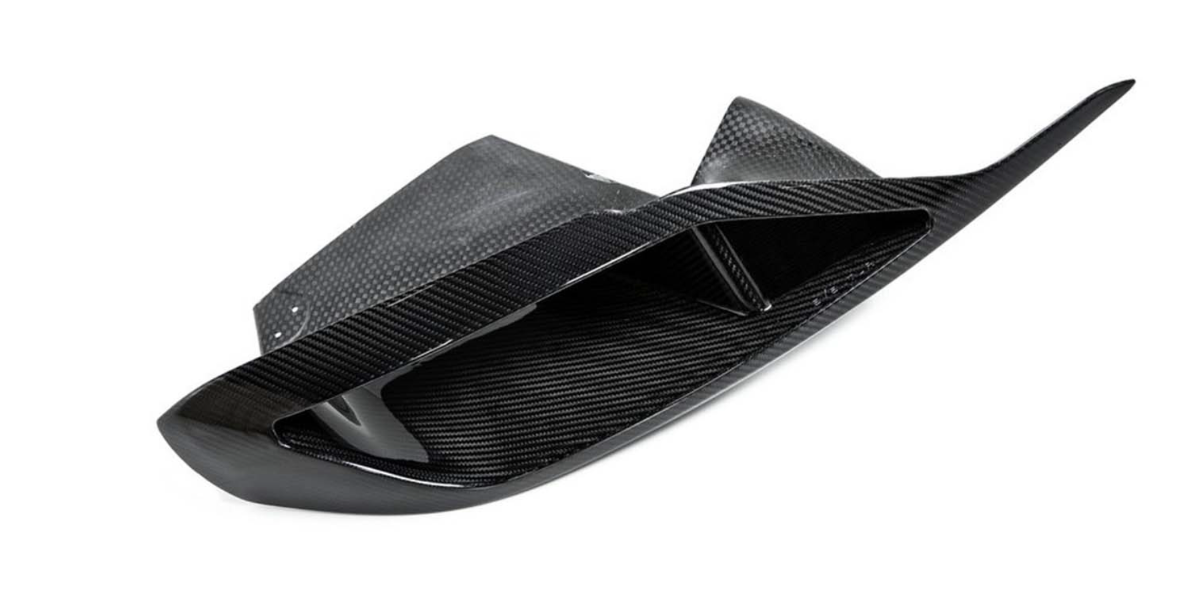 EVENTURI TOYOTA SUPRA HEADLAMP RACE INTAKE DUCT IN BLACK CARBON FIBRE (A90)