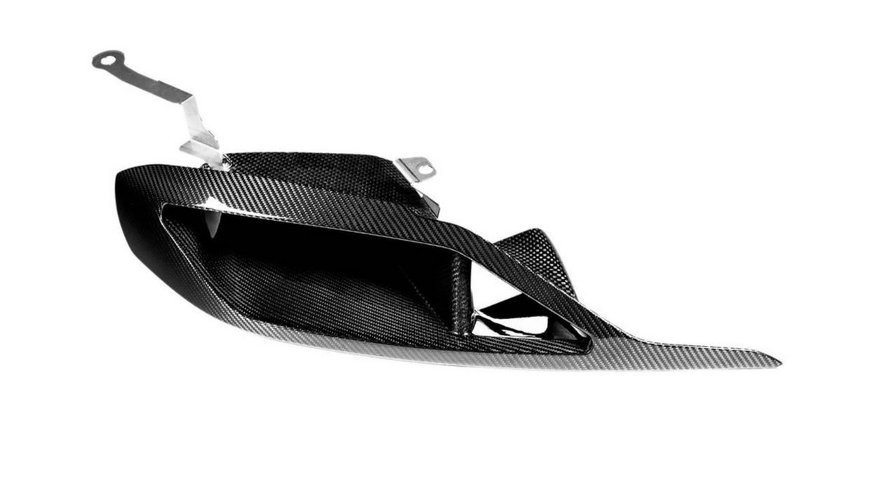 EVENTURI TOYOTA SUPRA HEADLAMP RACE INTAKE DUCT IN BLACK CARBON FIBRE (A90)