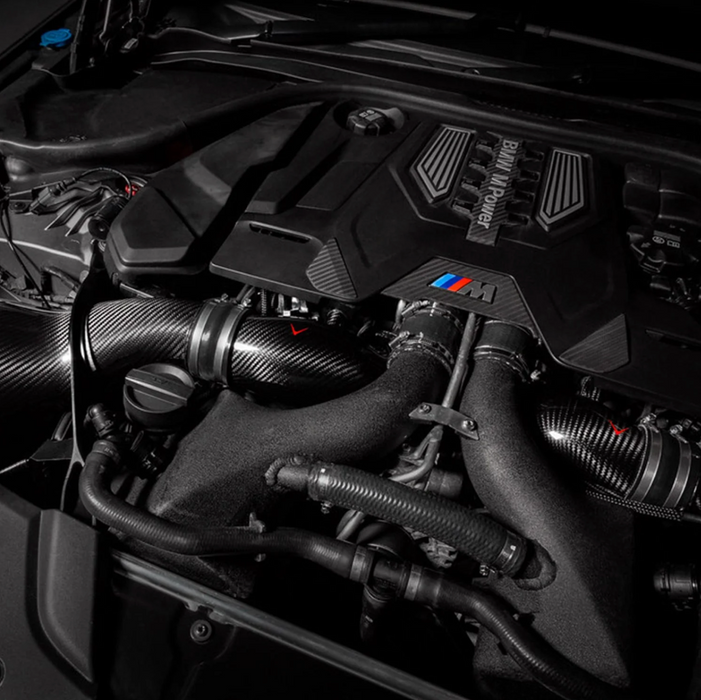 EVENTURI BMW M5/M8 TURBO INLET PIPES IN CARBON FIBRE (F90/F92)