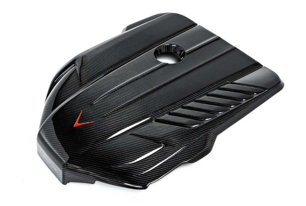 EVENTURI TOYOTA SUPRA B58 ENGINE COVER IN BLACK CARBON FIBRE (A90)