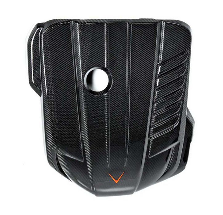 EVENTURI TOYOTA SUPRA B58 ENGINE COVER IN BLACK CARBON FIBRE (A90)
