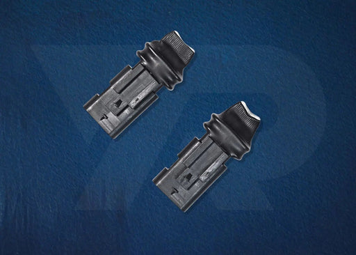 Yonristic Performance exhaust valve delete modules / simulators for the Porsche 992 GT3 and GT3 RS - pair as supplied, main product view