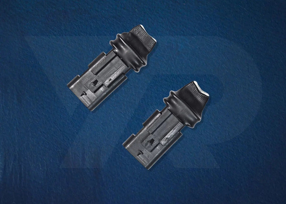 Yonristic Performance exhaust valve delete modules / simulators for the Porsche 992 GT3 and GT3 RS - pair as supplied, main product view