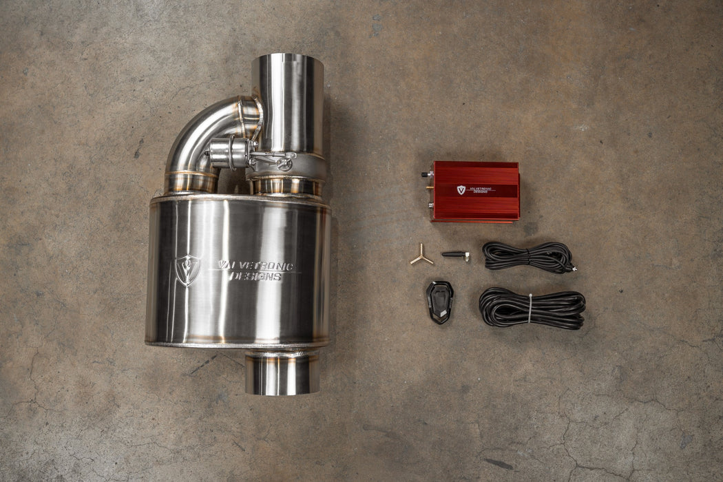Valvetronic UNIVERSAL VALVED MUFFLER KIT