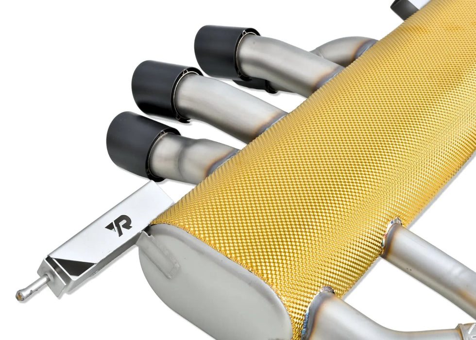 BMW G8X M3/M4 VANTA GOLD M-Performance style centre exit exhaust fitted