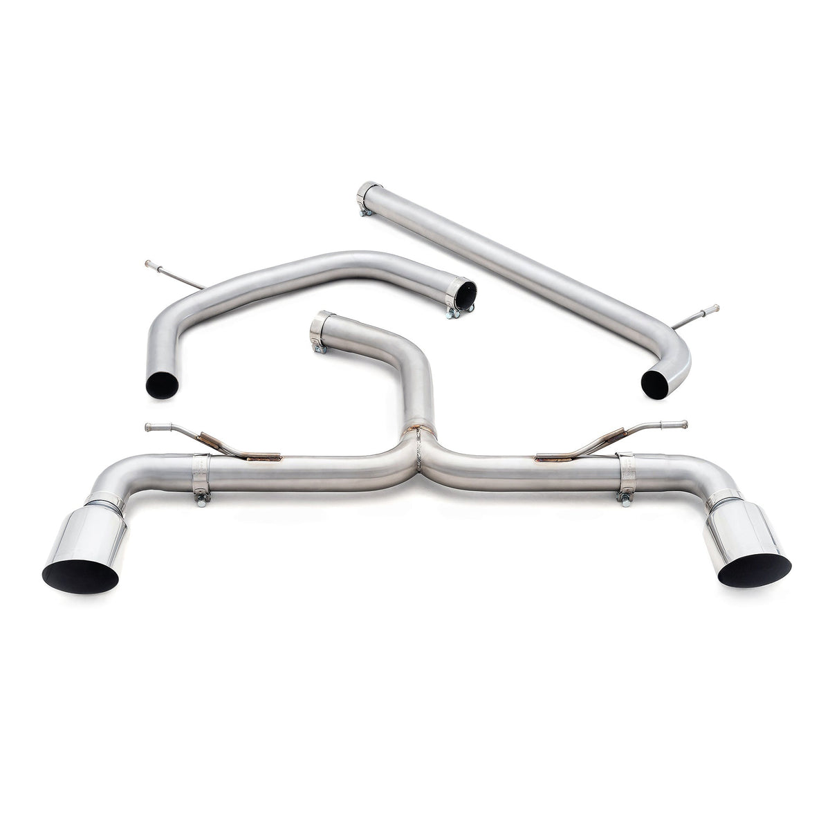 VW Golf R-Line (Mk8) 1.5 TSI (20>) 'GTI Style' Dual Exit Venom GPF