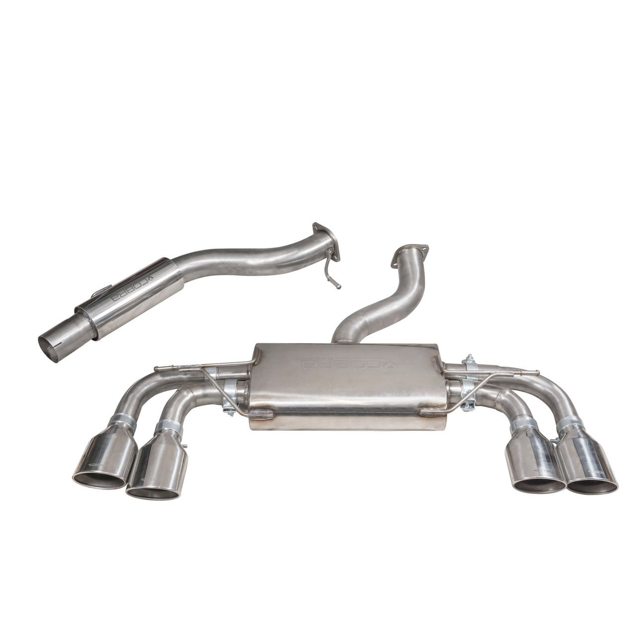 VW Golf R (Mk7.5) 2.0 TSI (5G) (18-20) Cat Back Performance Exhaust ...