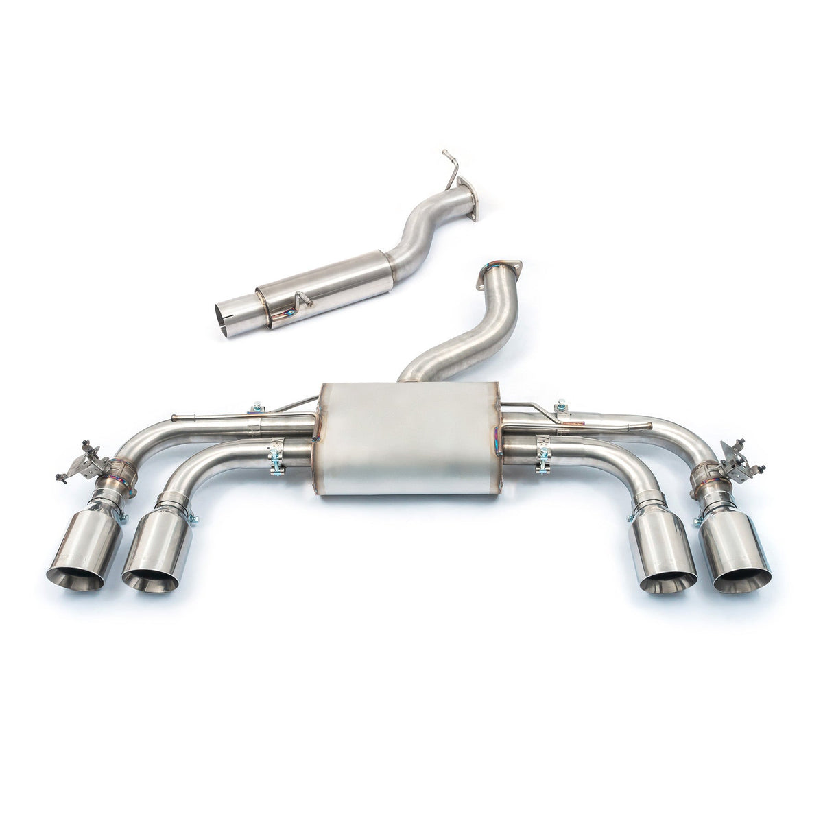 VW Golf R (Mk8) 2.0 TSI (21>) Race GPF Back Performance Exhaust — BAF ...