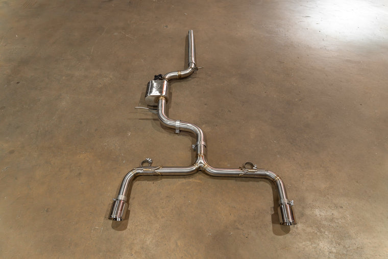 Volkswagen MK7 Golf GTI Valved Sport Exhaust System - Valvetronic Designs