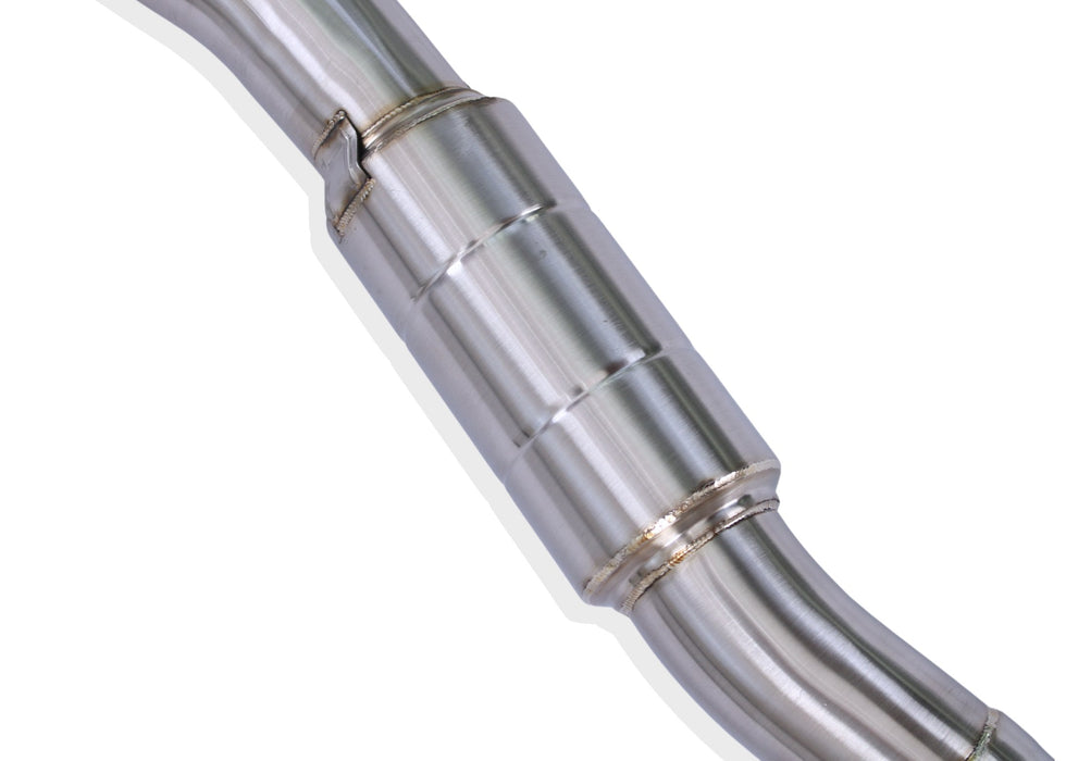 Yonristic Mercedes-AMG C43 W205 valved exhaust - system detail 2