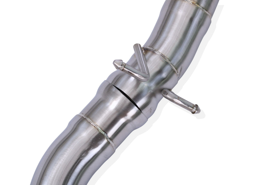 Yonristic Mercedes-AMG C43 W205 valved exhaust - system detail 3