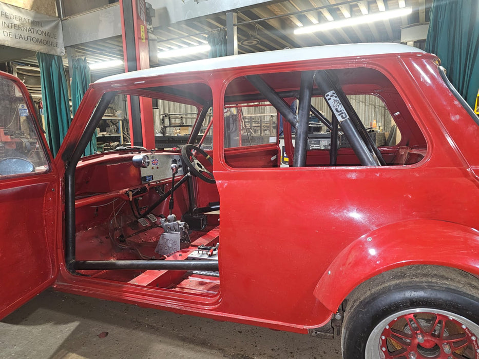 JP Cages - Classic Mini Weld-In Roll Cage Kit – Motorsport-Ready Safety