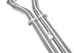 Yonristic BMW X5 M60i / X6 M60i exhaust - fitted underside view