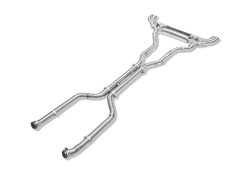 Yonristic BMW X5 M60i / X6 M60i exhaust - TIG welded construction detail
