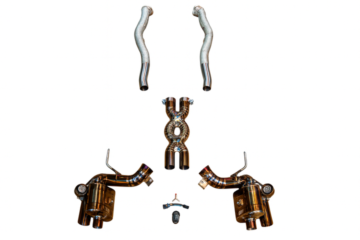 Ferrari F12 / 812 Valved Sport Exhaust System - Valvetronic Exhausts