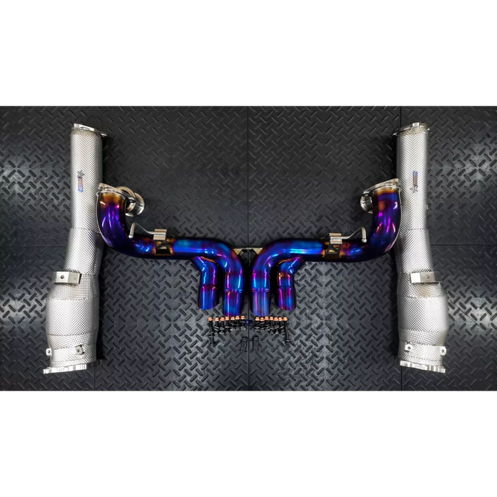 RedStar Exhaust System and Downpipe for Acura NSX
