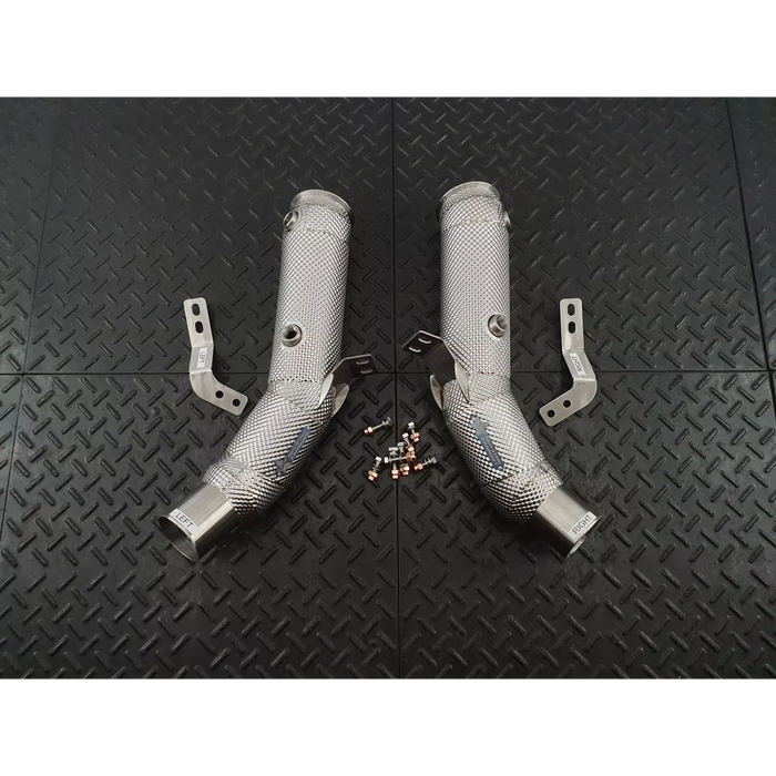RedStar Exhaust Downpipes for Alfa Romeo Giulia Quadrifoglio