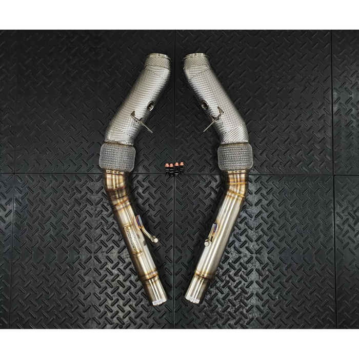 RedStar Exhaust Downpipes for Alfa Romeo Stelvio Quadrifoglio