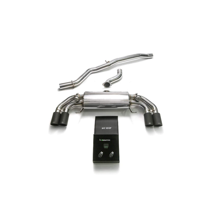 Armytrix AU8XS-QS11M Valvetronic Exhaust System for Audi S1 8X 2.0 Hatchback/ Sportback 2014-2018 