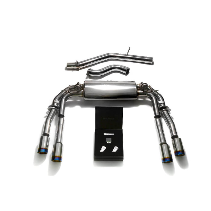 Armytrix AUVS4-QS11B Valvetronic Exhaust System for Audi S3 8V Sedan 2013-2020 