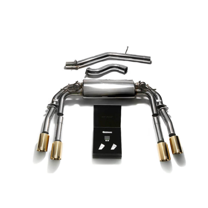 Armytrix AUVS4-QS11G Valvetronic Exhaust System for Audi S3 8V Sedan 2013-2020 
