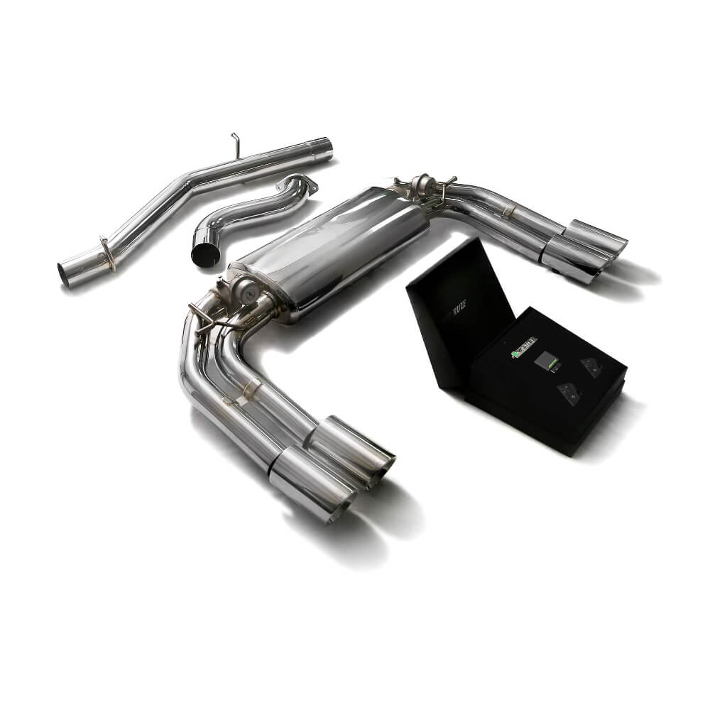 Armytrix Valvetronic Exhaust System for Audi S3 8V Sportback 2013