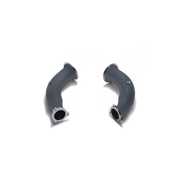 Audi RS4 B9 Non-OPF (2017-Present) - Ceramic Coated High-flow performance de-catted down pipe with cat simulator (Different versions are available. Please consult before purchase) - Armytrix Exhausts