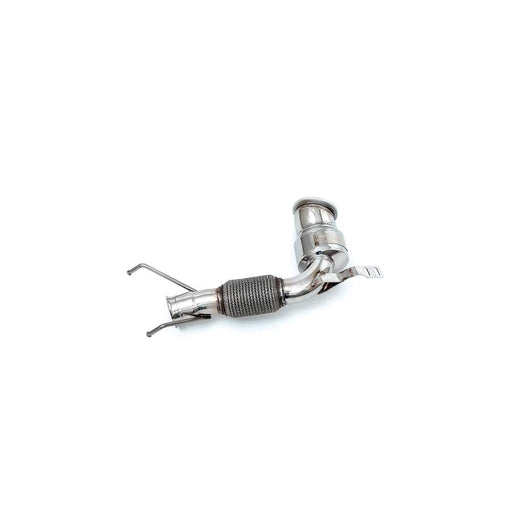 Armytrix Ceramic Coated High-flow Performance De-catted Down Pipe with Cat Simulator (Fits opf Model) for MINI Cooper S F56 F57 2.0 turbo (2019-2024) - MNF53-6DDC 