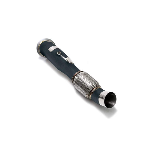 Armytrix Ceramic Coated High-flow performance de-catted down pipe with cat simulator for BMW F20/F21 M140i (2016-2019) - B58B30-DDC 