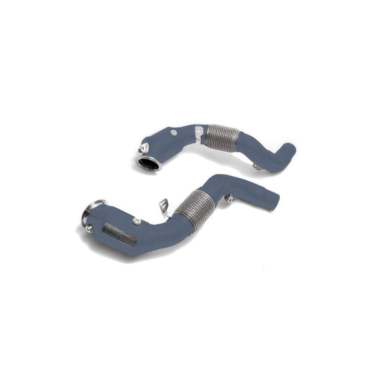 BMW G14/G15 M850i xDrive (OE valve control)(Non-OPF) (2018-present) - Ceramic Coated High-flow Performance De-catted Down Pipe with Cat Simulator (Please consult before purchase) - Armytrix Exhausts